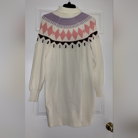 Women's Sweater Dress - Picture 2 of 4